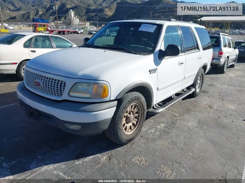 1FMRU15L72LA91138 2002 Ford Expedition Xlt