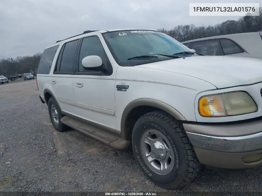 1FMRU17L32LA01576 2002 Ford Expedition Eddie Bauer