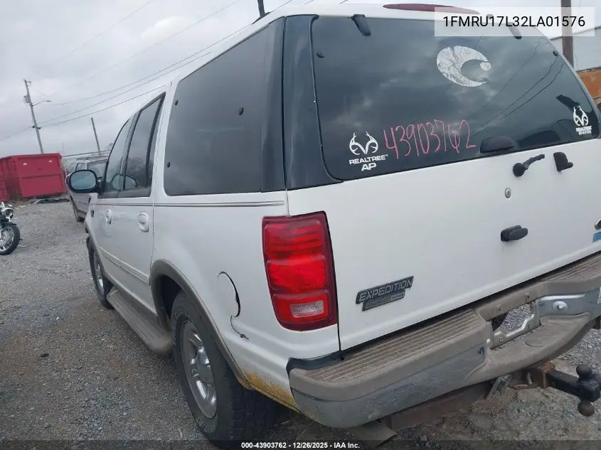 1FMRU17L32LA01576 2002 Ford Expedition Eddie Bauer