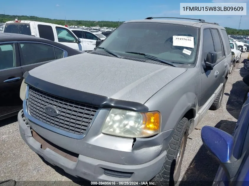 2003 Ford Expedition Xlt VIN: 1FMRU15W83LB09609 Lot: 39495616