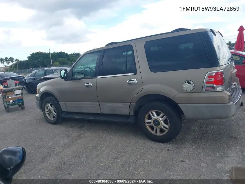 1FMRU15W93LA72859 2003 Ford Expedition Xlt