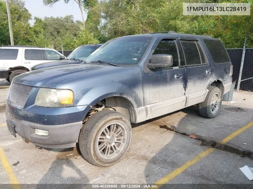 1FMPU16L13LC28419 2003 Ford Expedition Xlt