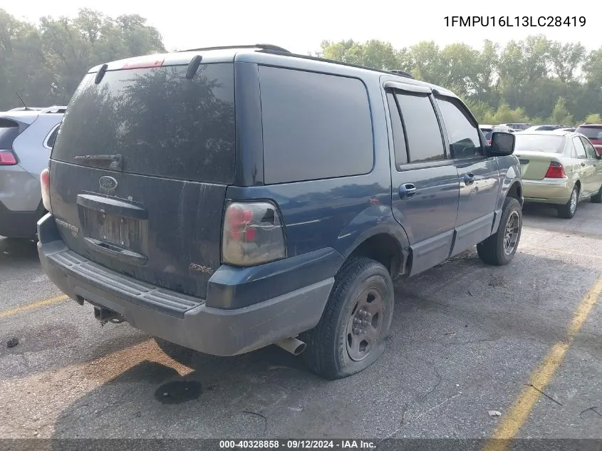 1FMPU16L13LC28419 2003 Ford Expedition Xlt