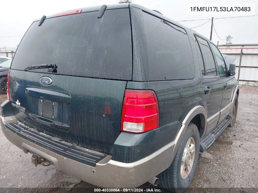 1FMFU17L53LA70483 2003 Ford Expedition Eddie Bauer