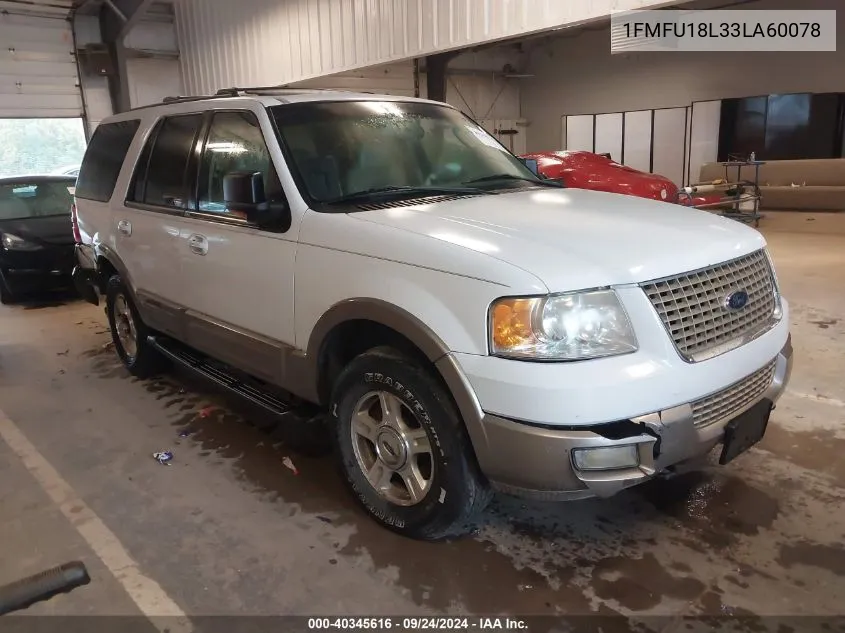 1FMFU18L33LA60078 2003 Ford Expedition Eddie Bauer