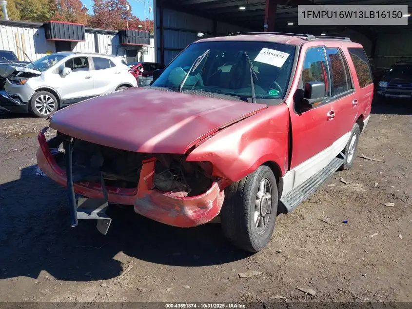 1FMPU16W13LB16150 2003 Ford Expedition Xlt