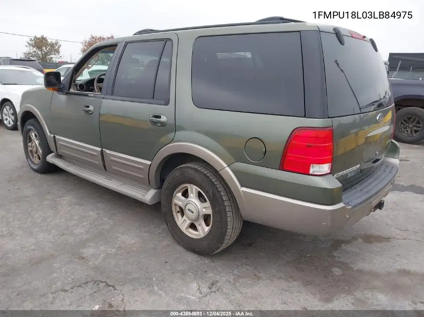 1FMPU18L03LB84975 2003 Ford Expedition Eddie Bauer