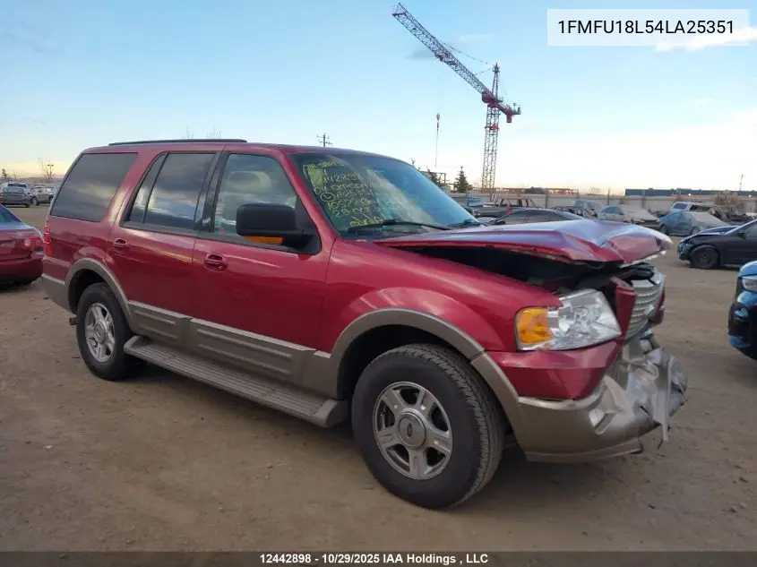 1FMFU18L54LA25351 2004 Ford Expedition Eddie Bauer