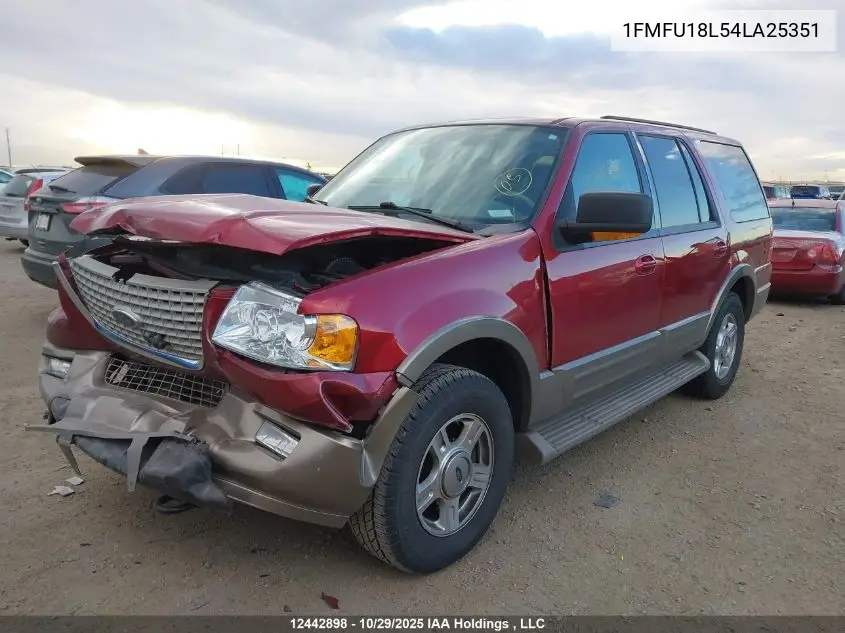 1FMFU18L54LA25351 2004 Ford Expedition Eddie Bauer