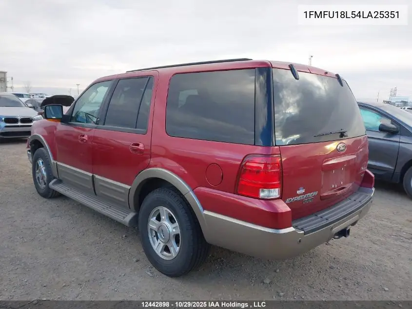 1FMFU18L54LA25351 2004 Ford Expedition Eddie Bauer