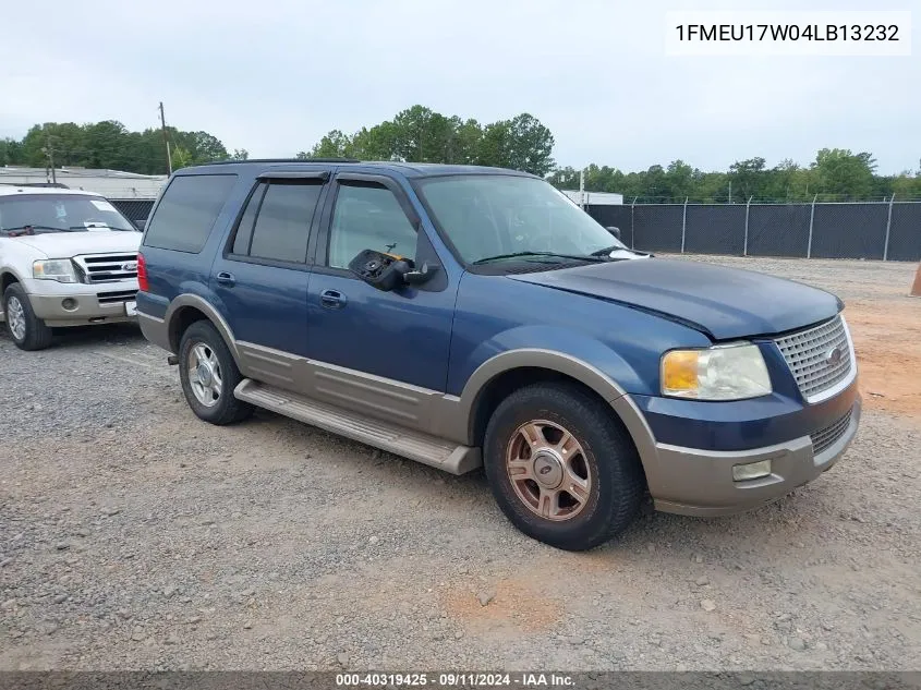 1FMEU17W04LB13232 2004 Ford Expedition Eddie Bauer