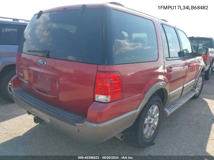 1FMPU17L34LB68482 2004 Ford Expedition Eddie Bauer