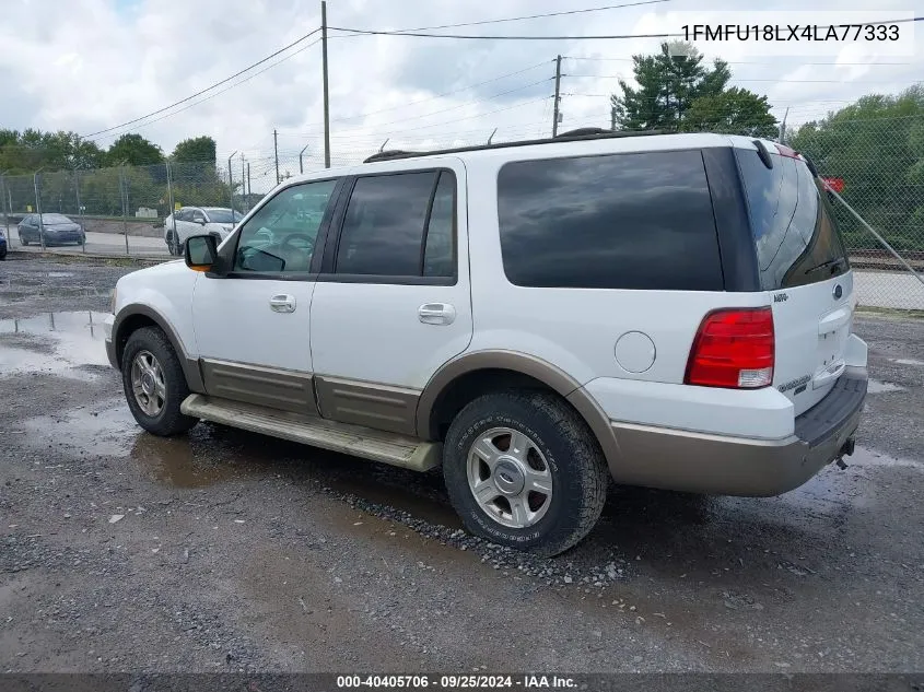 2004 Ford Expedition Eddie Bauer VIN: 1FMFU18LX4LA77333 Lot: 40405706