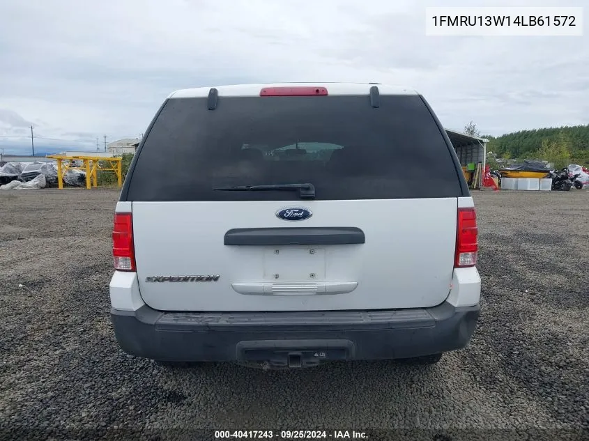 2004 Ford Expedition Xls VIN: 1FMRU13W14LB61572 Lot: 40417243