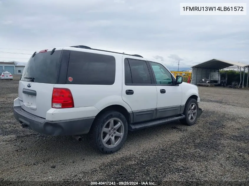 2004 Ford Expedition Xls VIN: 1FMRU13W14LB61572 Lot: 40417243