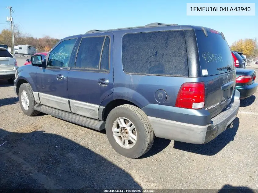 1FMFU16L04LA43940 2004 Ford Expedition Nbx/Xlt
