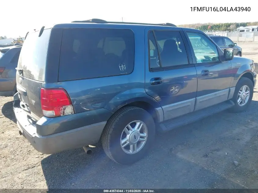1FMFU16L04LA43940 2004 Ford Expedition Nbx/Xlt