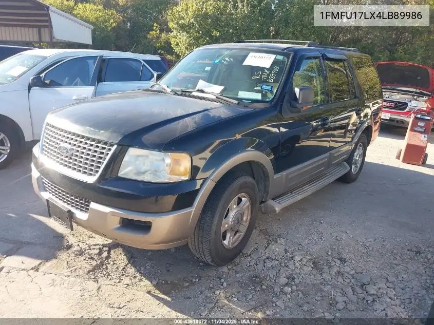 1FMFU17LX4LB89986 2004 Ford Expedition Eddie Bauer