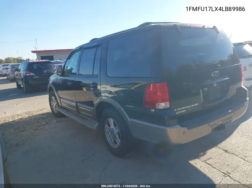 1FMFU17LX4LB89986 2004 Ford Expedition Eddie Bauer