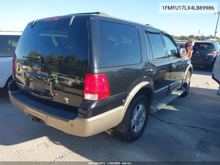 1FMFU17LX4LB89986 2004 Ford Expedition Eddie Bauer