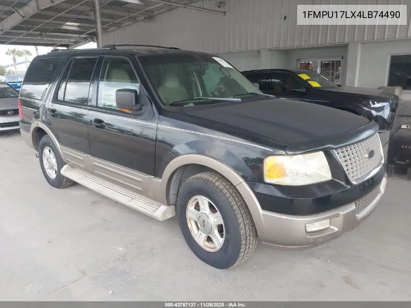 1FMPU17LX4LB74490 2004 Ford Expedition Eddie Bauer