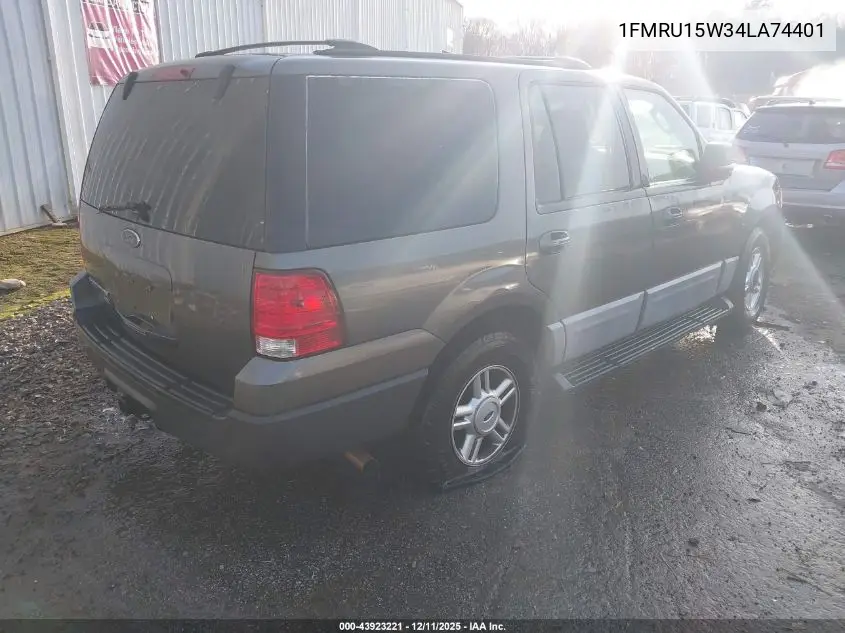 1FMRU15W34LA74401 2004 Ford Expedition Xlt