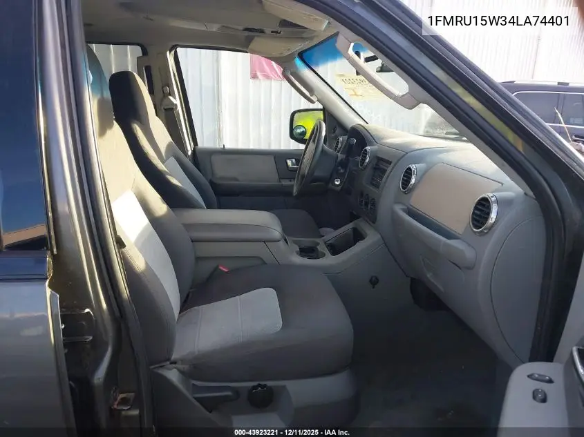 1FMRU15W34LA74401 2004 Ford Expedition Xlt