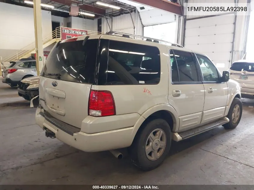 1FMFU20585LA92398 2005 Ford Expedition Limited