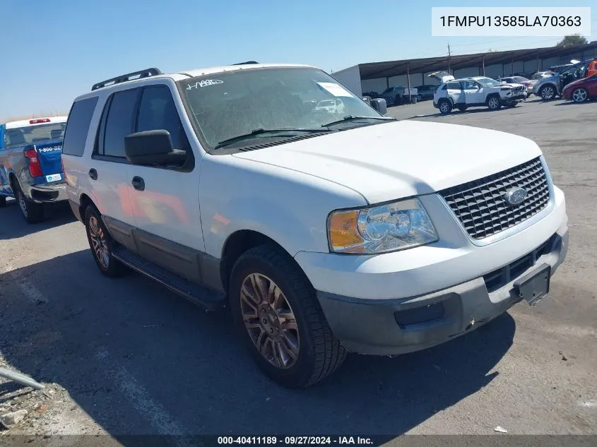 2005 Ford Expedition Xls VIN: 1FMPU13585LA70363 Lot: 40411189