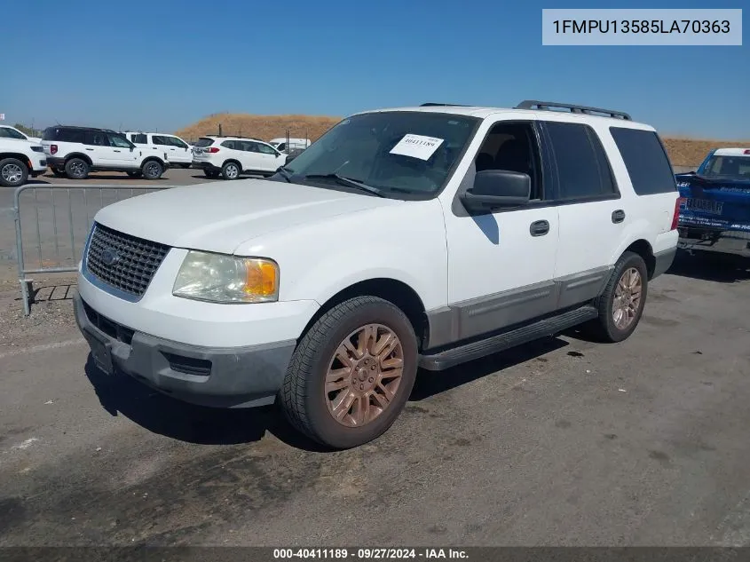 1FMPU13585LA70363 2005 Ford Expedition Xls