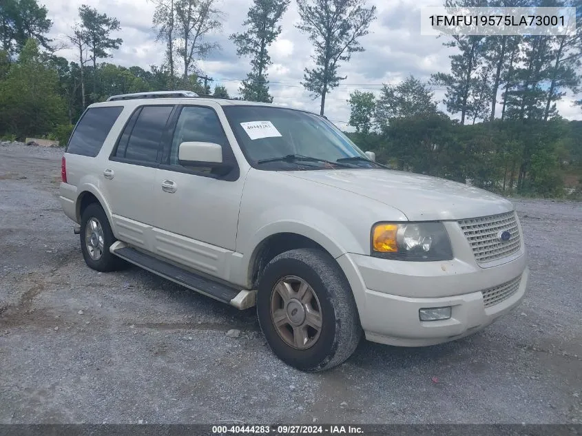 2005 Ford Expedition Limited VIN: 1FMFU19575LA73001 Lot: 40444283