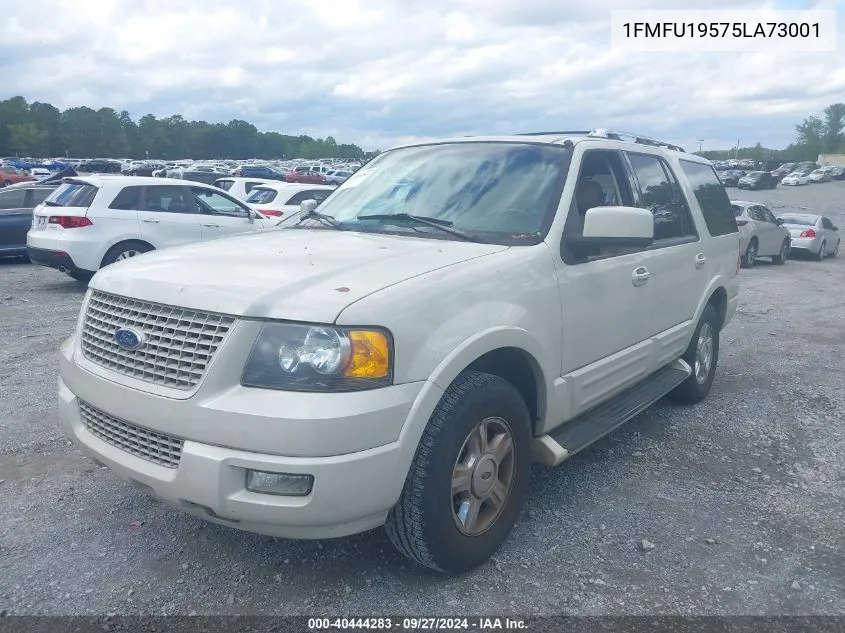 2005 Ford Expedition Limited VIN: 1FMFU19575LA73001 Lot: 40444283