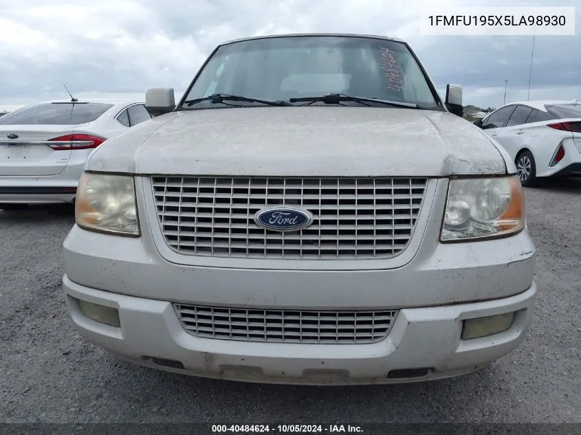 2005 Ford Expedition Limited VIN: 1FMFU195X5LA98930 Lot: 40484624