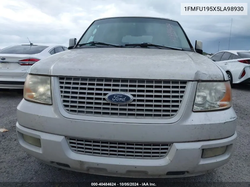 2005 Ford Expedition Limited VIN: 1FMFU195X5LA98930 Lot: 40484624