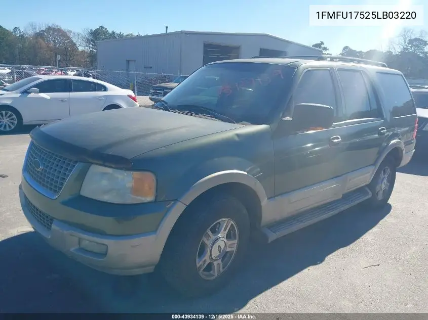 1FMFU17525LB03220 2005 Ford Expedition Eddie Bauer/King Ranch