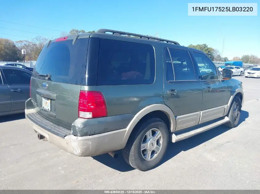 1FMFU17525LB03220 2005 Ford Expedition Eddie Bauer/King Ranch