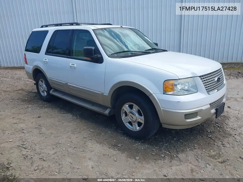 1FMPU17515LA27428 2005 Ford Expedition Eddie Bauer/King Ranch