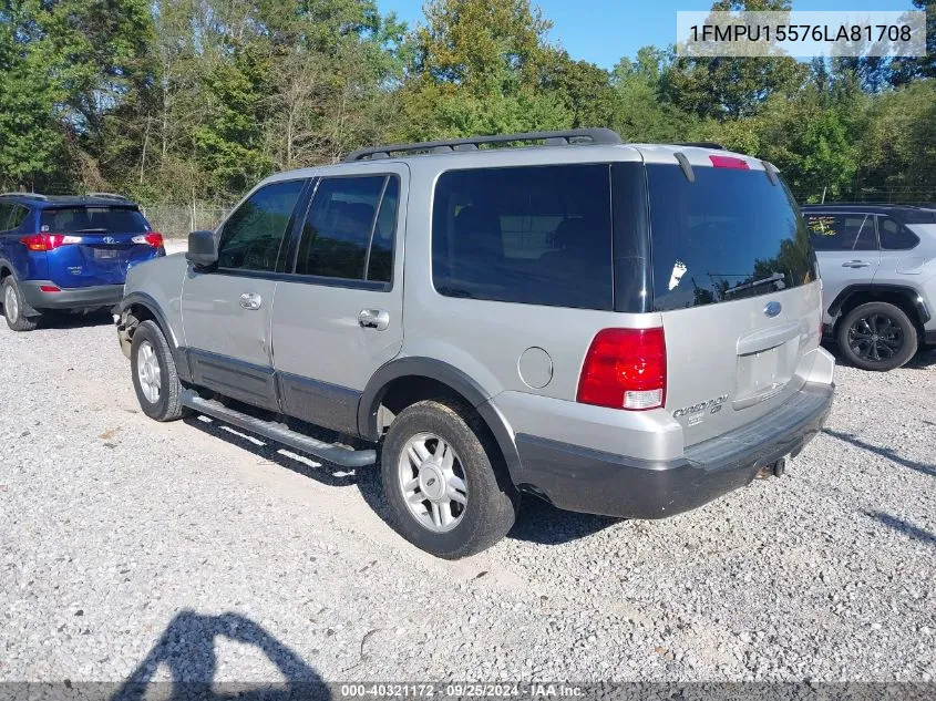 1FMPU15576LA81708 2006 Ford Expedition Xlt/Xlt Sport