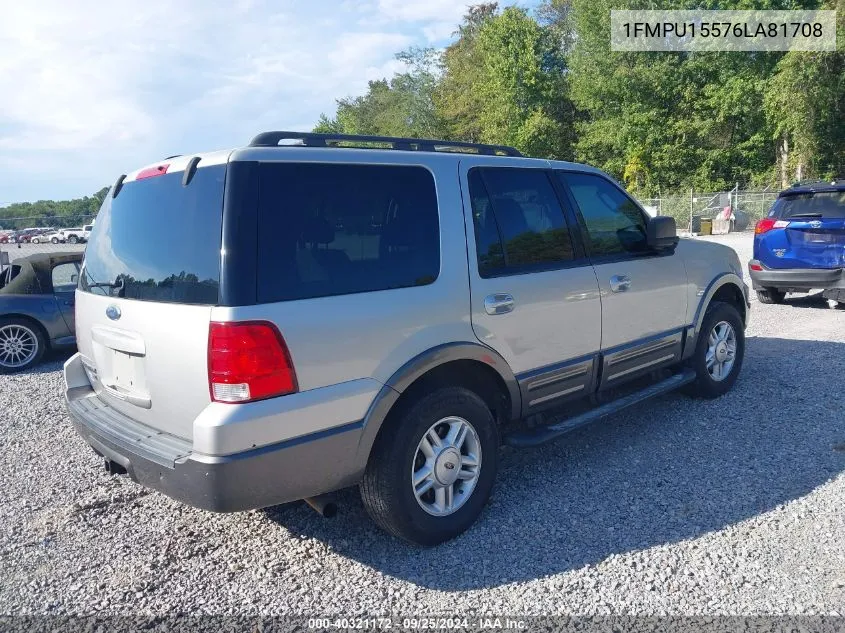 1FMPU15576LA81708 2006 Ford Expedition Xlt/Xlt Sport