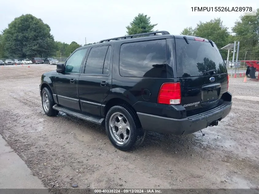 1FMPU15526LA28978 2006 Ford Expedition Xlt/Xlt Sport