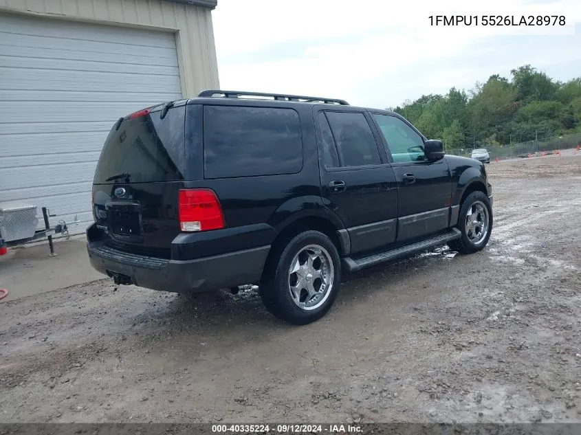 1FMPU15526LA28978 2006 Ford Expedition Xlt/Xlt Sport