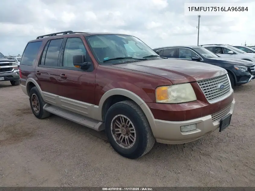 1FMFU17516LA96584 2006 Ford Expedition Eddie Bauer/King Ranch