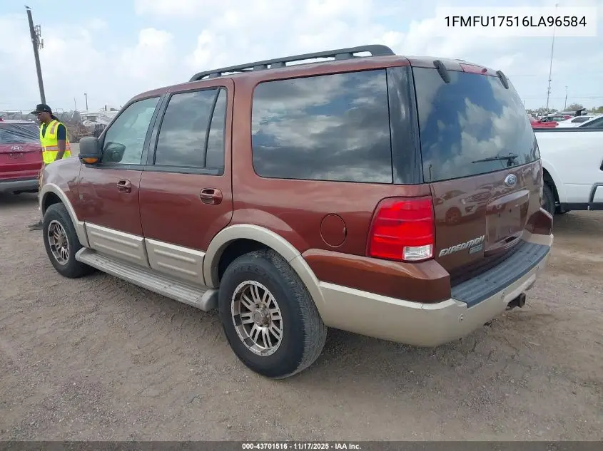 1FMFU17516LA96584 2006 Ford Expedition Eddie Bauer/King Ranch