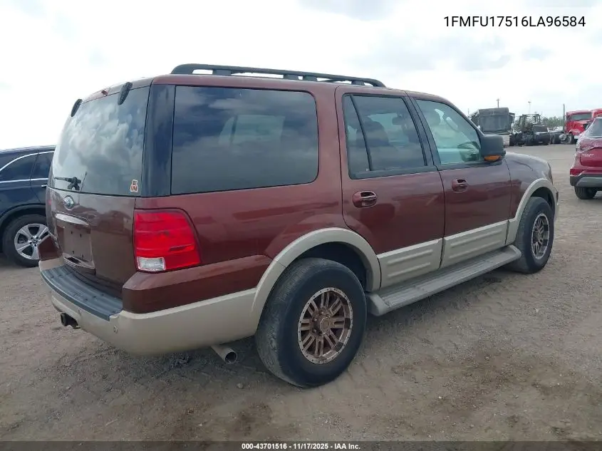 1FMFU17516LA96584 2006 Ford Expedition Eddie Bauer/King Ranch