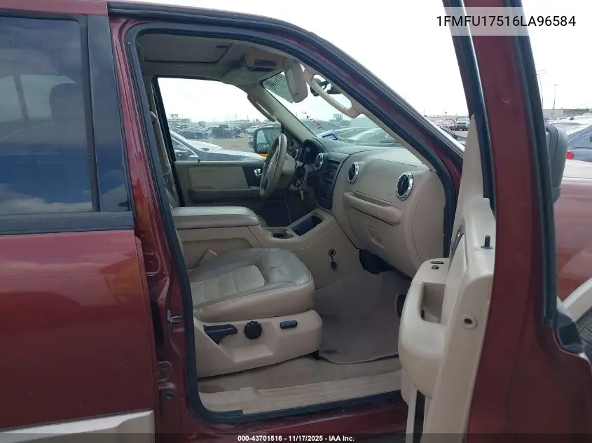 1FMFU17516LA96584 2006 Ford Expedition Eddie Bauer/King Ranch