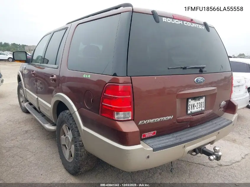 1FMFU18566LA55558 2006 Ford Expedition Eddie Bauer/King Ranch