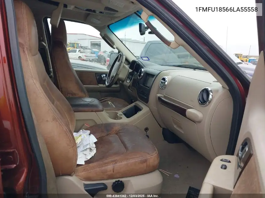 1FMFU18566LA55558 2006 Ford Expedition Eddie Bauer/King Ranch