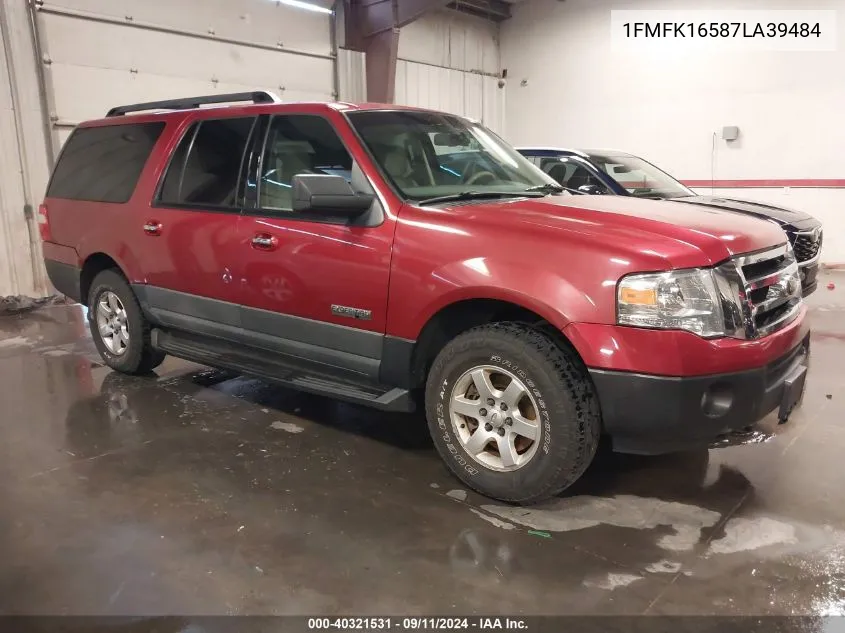 1FMFK16587LA39484 2007 Ford Expedition El Xlt