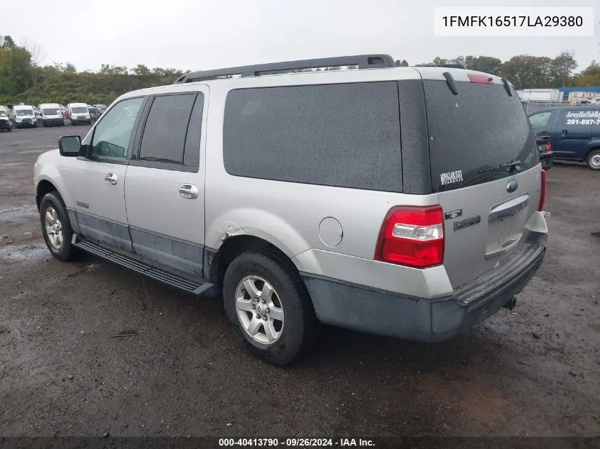 1FMFK16517LA29380 2007 Ford Expedition El Xlt