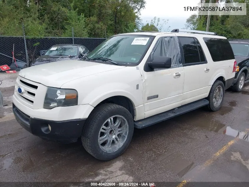 1FMFK20587LA37894 2007 Ford Expedition El Limited